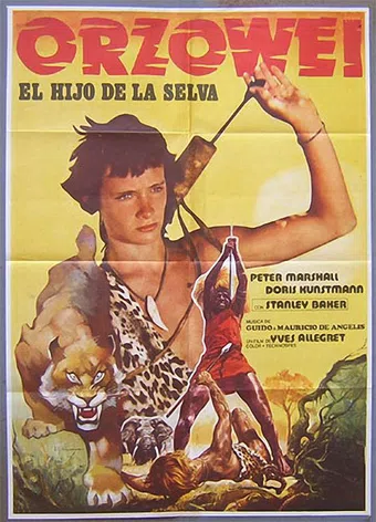 orzowei, il figlio della savana 1976 poster