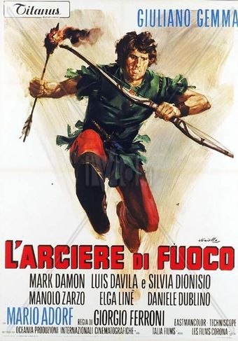 l'arciere di fuoco 1971 poster