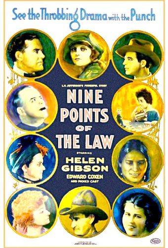 nine points of the law 1922 poster