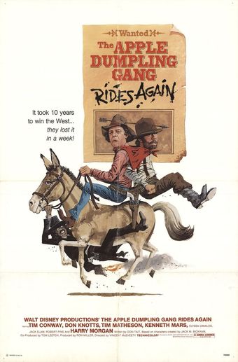 the apple dumpling gang rides again 1979 poster