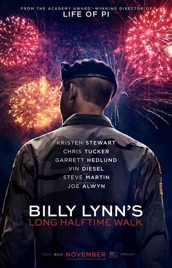 billy lynn's long halftime walk 2016 poster