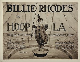 hoop-la 1919 poster