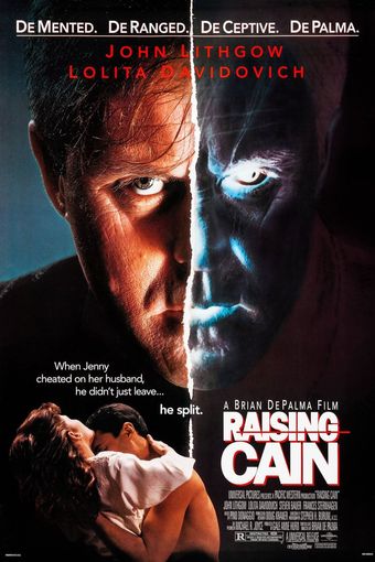 raising cain 1992 poster