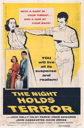 the night holds terror 1955 poster