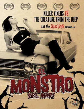 el monstro del mar! 2010 poster