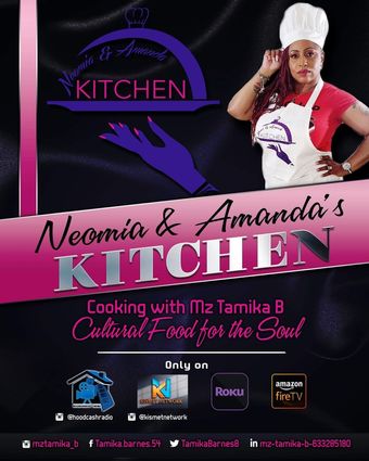 neomia & amanda's kitchen cookin with mz.tamika b 2021 poster