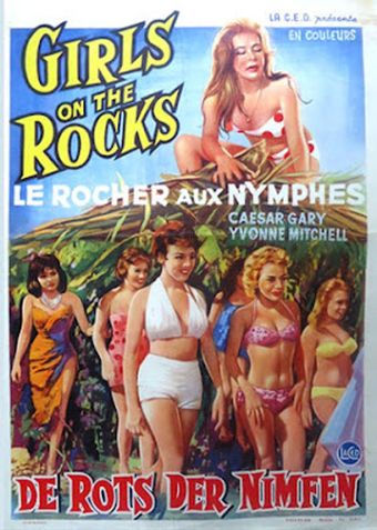 girls on the rocks 1962 poster