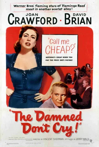 the damned don't cry 1950 poster