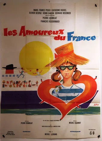 les amoureux du france 1964 poster