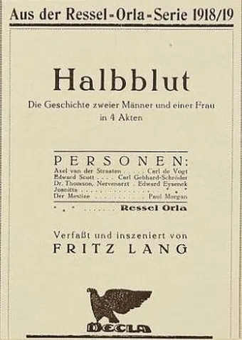 halbblut 1919 poster