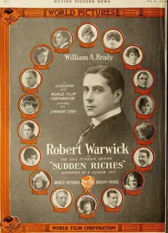 sudden riches 1916 poster