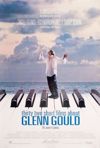 thirty two short films about glenn gould 1993 poster