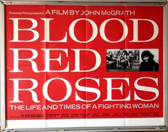 blood red roses 1986 poster