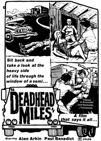 deadhead miles 1972 poster