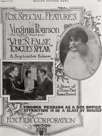 when false tongues speak 1917 poster