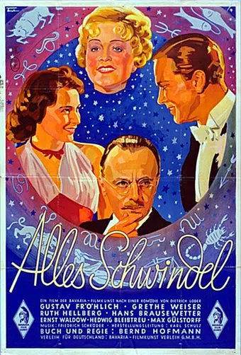 alles schwindel 1940 poster