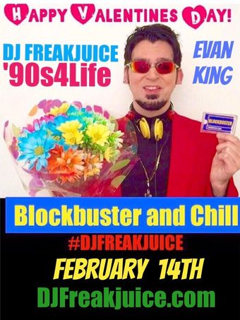 dj freakjuice: '90s4life 2016 poster