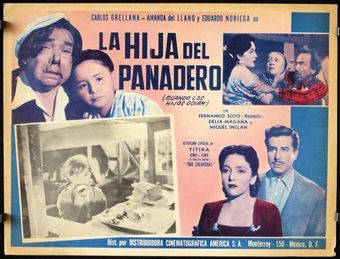 la hija del panadero 1949 poster