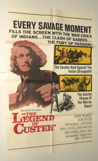 the legend of custer 1968 poster