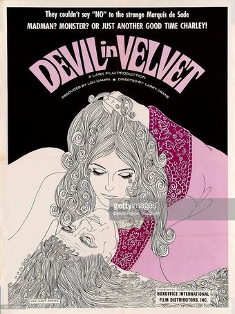 the devil in velvet 1968 poster