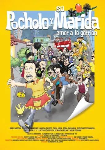 pocholo y su marida - amor a lo gorrión 2010 poster