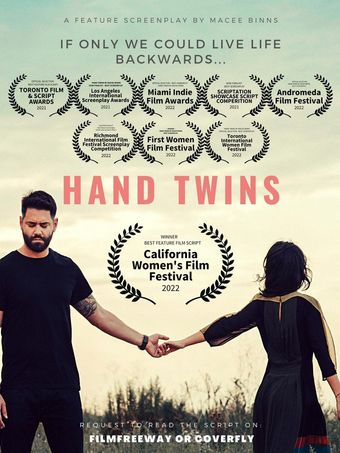 hand twins poster