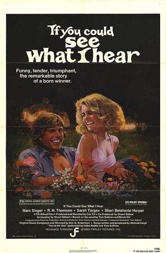 if you could see what i hear 1982 poster