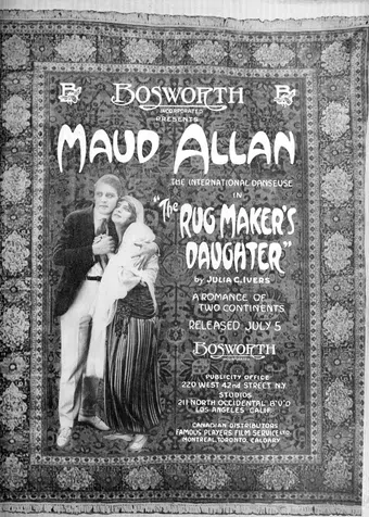 the rug maker's daughter 1915 poster