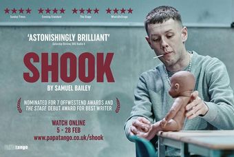 shook by samuel bailey 2021 poster