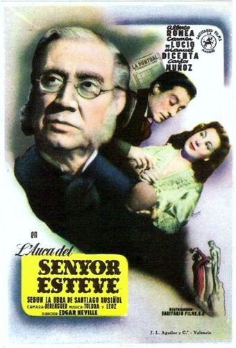 el señor esteve 1950 poster