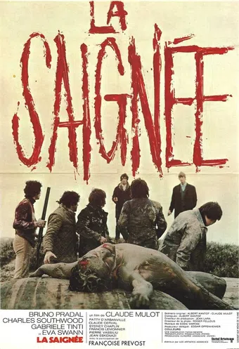 la saignée 1971 poster