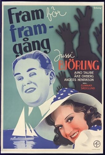 fram för framgång 1938 poster