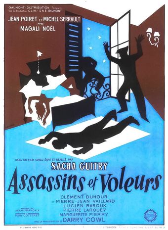 assassins et voleurs 1956 poster