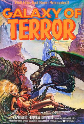 galaxy of terror 1981 poster