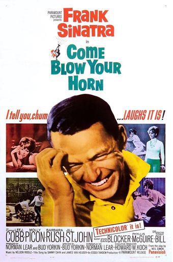 come blow your horn 1963 poster