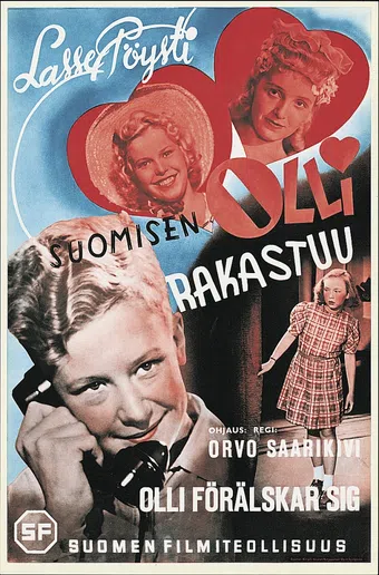 suomisen olli rakastuu 1944 poster