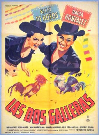 las dos galleras 1964 poster