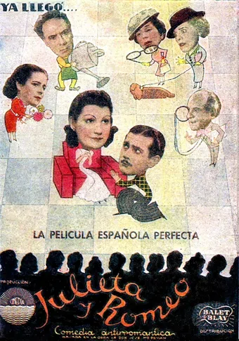 julieta y romeo 1940 poster