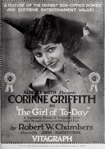 the girl of today 1918 poster