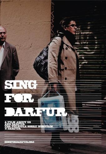 sing for darfur 2008 poster