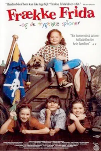 frække frida og de frygtløse spioner 1994 poster