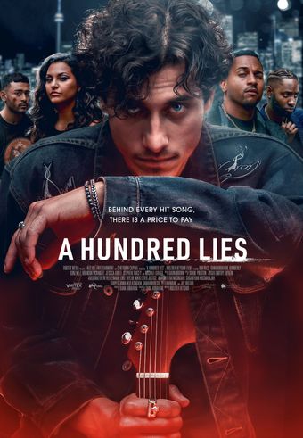 a hundred lies 2024 poster