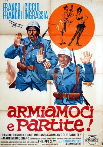 armiamoci e partite! 1971 poster