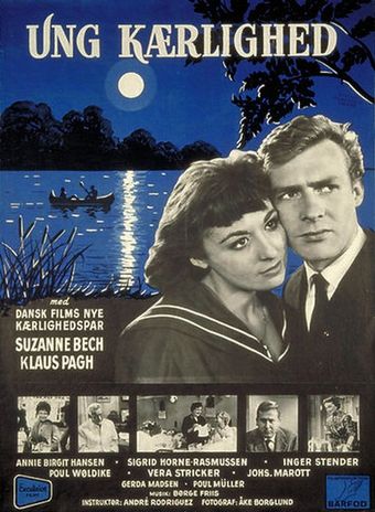 ung kærlighed 1958 poster