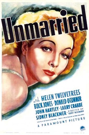 unmarried 1939 poster