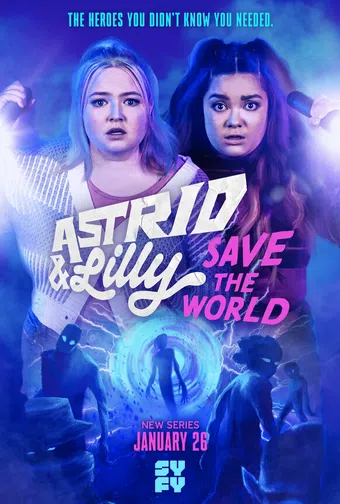 astrid and lilly save the world 2022 poster