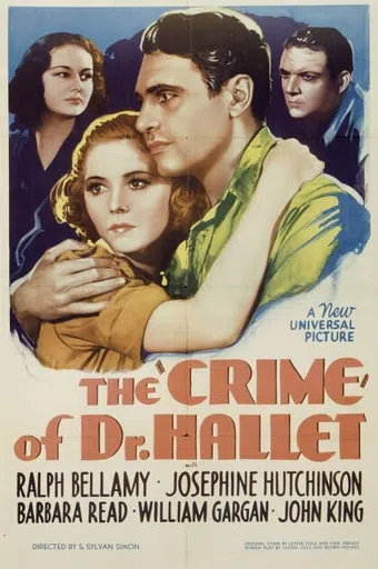 the crime of doctor hallet 1938 poster