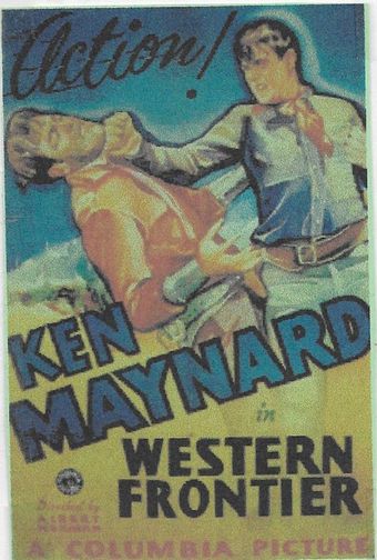 western frontier 1935 poster