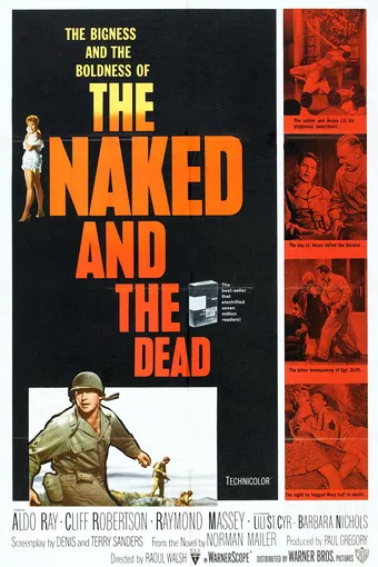 the naked and the dead 1958 poster