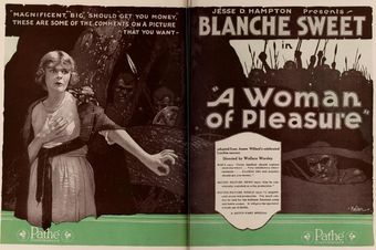 a woman of pleasure 1919 poster